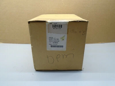 New old Stock QUINT-PS-100-240AC/24DC/20 A Phoenix Contact Power Supply N133 - Image 1 of 4