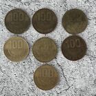 Costa Rica 100 Colones Coins Lot of 7 1999-2017 World Money Central America