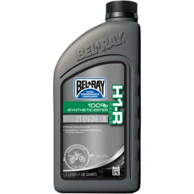 1L Huile 2T BELRAY BEL-RAY - H1-R RACING 100 % SYNTHETIC 99280-B1LW