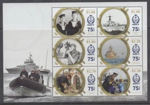NEW ZEALAND 2016 ROYAL NAVY 75th ANNIVERSARY M/S MINT (ID:MM2758) - Picture 1 of 1