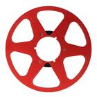 Empty Tape Reel 1/4 10 Inch Universal For Studer Revox/Teac/Basf( (6 Holes Red)