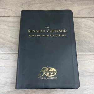 The Kenneth Copeland Word Of Faith Study Bible Modern English Version Leather - Picture 1 of 11