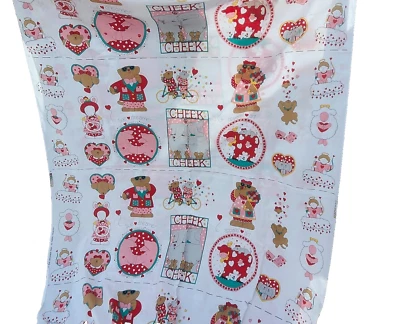 Sue Dreamer 1993 Fabric Country 9 Sew Panels - Image 1 of 4