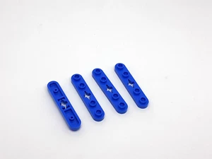 4 x Lego® NEW 32124 Technology Joint Plate 1x5 Blue NEW - Picture 1 of 2