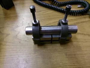 LUFKIN V BLOCKS #905 PAIR WITH CLAMPS 1 1/4" - Picture 1 of 5