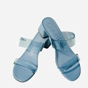 Calvin Klein Woman's Heels Uladis, Blue, Size 10 - Picture 1 of 13