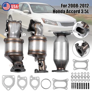 OEM Genuine Catalytic Converters Complete set For 2008-2012 Honda Accord 3.5L - Picture 1 of 15
