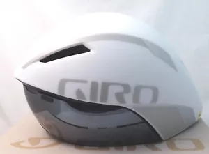 Casco aerodinamico Giro Aerohead MIPS bianco opaco argento taglia grande - Foto 1 di 4