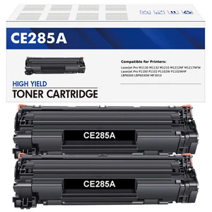 2x Toner Compatible with HP 85A Laserjet Pro P1102 P1102W P1109W M1132 CE285A - Bild 1 von 1