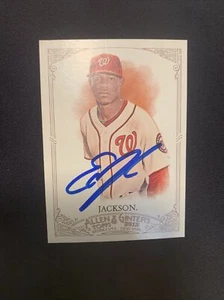 Edwin Jackson Washington Nationals Signed Auto 2012 Topps Allen & Ginter Card 89 - Picture 1 of 4