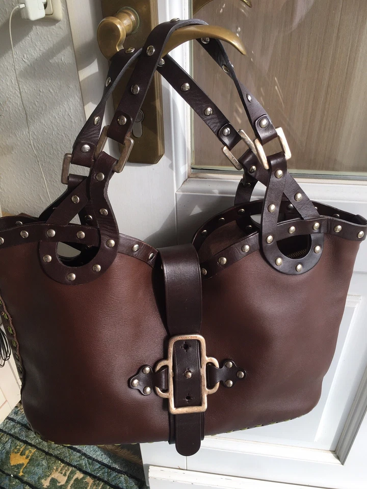 JIMMY CHOO Shopper Leder Tasche Handtasche - Bild 1 von 4