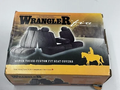 Fundas de asiento negras TRS49-40 para Dodge Ram 1500 2500 3500 2013-2018 Fia Wrangler Foto 1 de 4