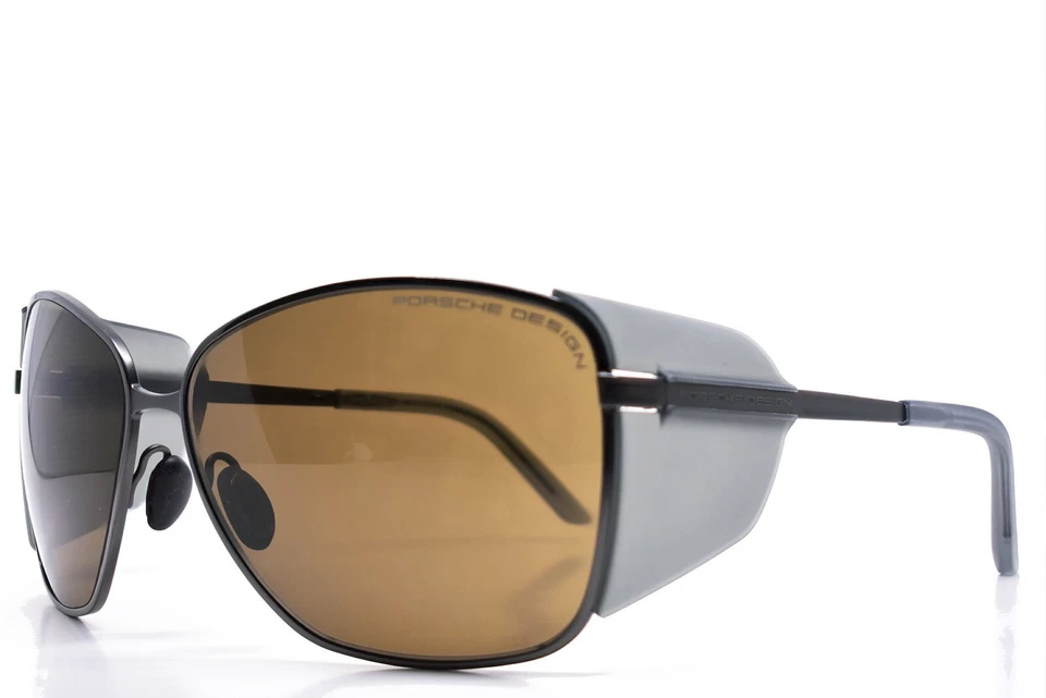 Óculos de sol Porsche Design 8599 A 63-13-130 novo autêntico Japão $550 - Imagem 1 de 4