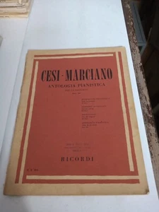 Anthology Piano Works Cesi Marciano RICORDI 1956 - Picture 1 of 2