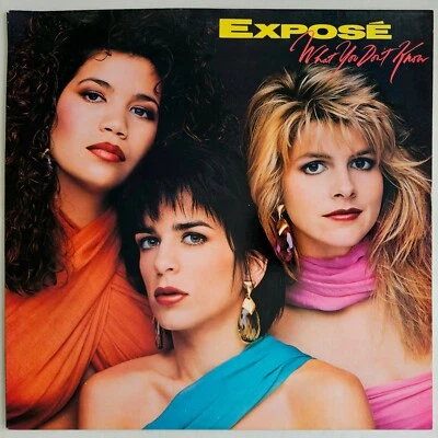 FREESTYLE - EXPOSE - WHAT YOU DON'T KNOW LP - ARISTA RECORDS ORIGINAL PRESSING - Image 1 of 4