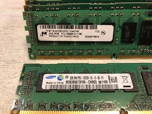 500202-061 HP 2Gb (1x2Gb) 2RX8 PC3-10600R - Picture 1 of 3