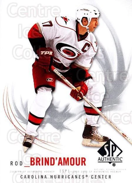 2009-10 SP Authentic #97 Rod Brind'Amour - Image 1 of 1