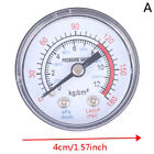 Iron Shell Bar Air Pressure Gauge Double Scale For Air Compressor 1/8, 1/4 Bsp