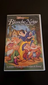 CASSETTE VHS DISNEY CLASSIQUES BLANCHE NEIGE ET LES SEPT NAINS VF 1994 - Photo 1/4