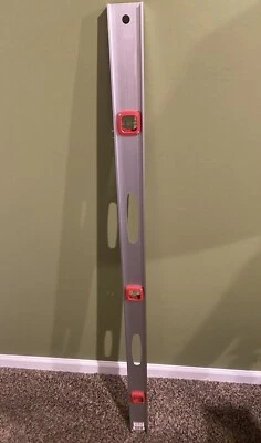 Johnson Level 48” Extruded Aluminum I-Beam Level Made in USA Nos No 348 - Image 1 of 2