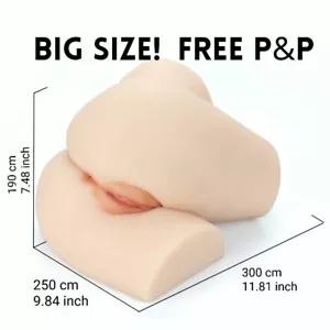 Side Action Pussy and Anal Sex Toy. BIG SIZE! Realistic Sex Toy. Free Delivery - Picture 1 of 5