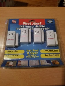 First Alert Instant Alarm For 4 Windows or Doors - Picture 1 of 6