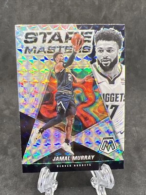 2021-22 Panini Mosaic JAMAL MURRAY Nuggets STARE MASTERS MOSAIC PRIZM REFRACTOR - Image 1 of 2