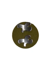BOUTONS DE MANCHETTES ère Georg JENSEN - design 70 - Imagen 1 de 3