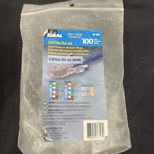 10-Ideal 86-396 RJ45 8P8C Mod Plug - Picture 1 of 3
