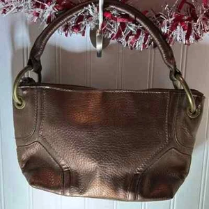 Copper colored shoulder bag - Picture 1 of 8