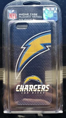 San Diego Chargers Case NFL Rugged Hard Case Cover for iPhone 6 iPhone 6s - New - Image 1 of 2