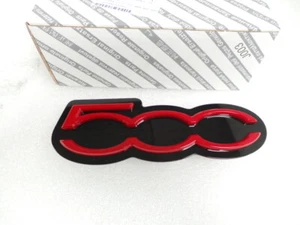 NEU&ORIG Fiat 500E Electro 2020- Emblem vorne Logo front Badge 735765876 - Picture 1 of 3