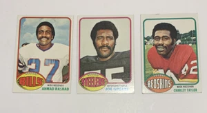 1976 TOPPS FOOTBALL CARDS - 7 CARD LOT - ALL DIFFERENT EX-MINT - Bild 1 von 2