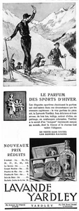 *** LAVANDE YARDLEY _ parfum sport d'hiver *** 1934 - pub. (12 x 33) // p195 - Picture 1 of 1