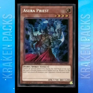 YUGIOH Asura Priest (PSR) SBC2-ENI05 1ST EDITION Near Mint - Picture 1 of 2