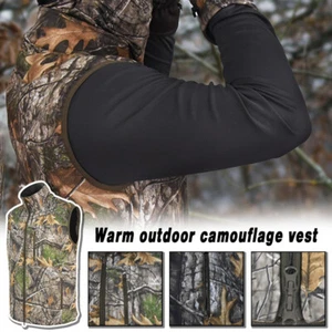 Warm Hunting Vest Zipper Anti-Static Wear-Resistant Windproof Waterproof Vest. - Picture 1 of 14