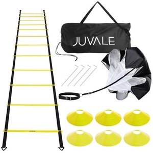 Speed And Agility Training Equipment, Includes Agility Ladder w/ Carrying Bag - Picture 1 of 11