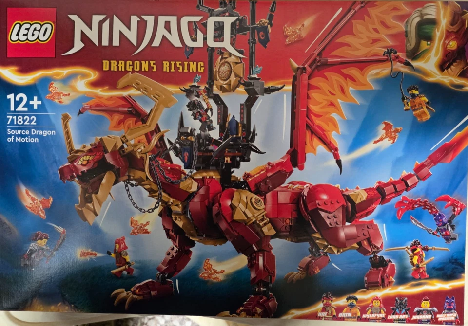 LEGO 71822 NINJAGO Drago-Sorgente del Movimento  PRODOTTO RITIRATO - Immagine 1 di 1