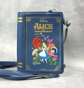 Loungefly Disney Alice im Wunderland Buch wandelbare Tasche/Geldbörse - Bild 1 von 13