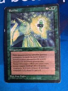 1x MTG Eureka Italian Legends Magic: The Gathering Heavy Play Reserved List - Picture 1 of 2