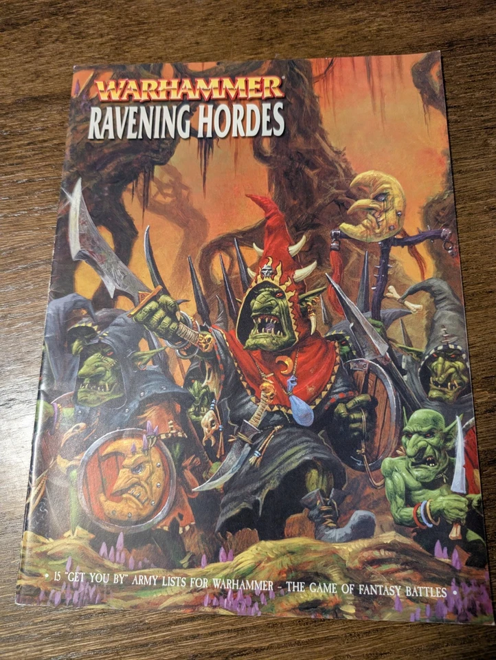 Warhammer Ravening Hordes Supplement OOP Orcs Goblins WFB - Image 1 of 3