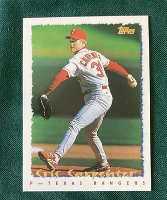 1995 Topps - Cris Carpenter #99 - near mint condition - FREE SHIPPING - Image 1 of 2