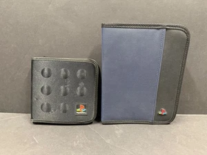 Carpeta de juegos oficial Playstation estuche de CD LongBox auténtico años 90 PSX - Imagen 1 de 9