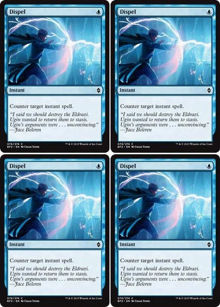 MTG - 4x DISPEL - Battle for Zendikar (C) - Image 1 of 1