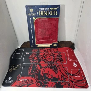 VCard Sinder Edition 9 Pocket Binder & Playmat Set Anime TCG  - Bild 1 von 9