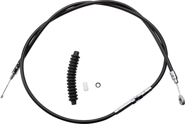 Drag Specialties Black Vinyl Clutch Cable 70-11/16" Black 211829 Harley Davidson Foto 1 de 1