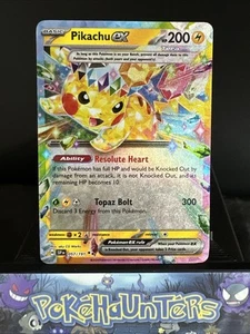 Pokemon Card Pikachu EX 057/191 Surging Sparks Double Rare Near Mint - Picture 1 of 2