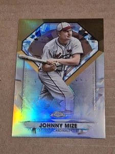 2022 JOHNNY MIZE TOPPS UPDATE DIAMOND GREATS CARD #DGC-75 STL CARDINALS  - Picture 1 of 2