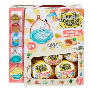 LOT OF 13 + DISPLAY CASE MGAs Miniverse Make It Mini Lifestyle Home Series 2 - Picture 1 of 9