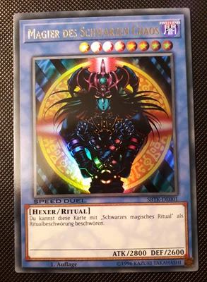 Yu-Gi-Oh! Magier des Schwarzen Chaos, SBTK-DE001, UR, 1. Auflage, Deutsch, NM- - Bild 1 von 4